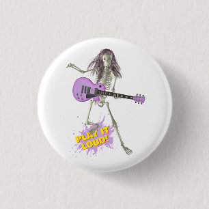 Play It Loud! 3 Cm Round Badge