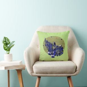 Play Lawn Bowls, Reversible Cushion