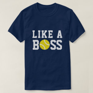 Play like a Boss tennis t shirt for men