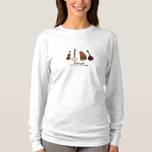 Play List T-Shirt (Front)