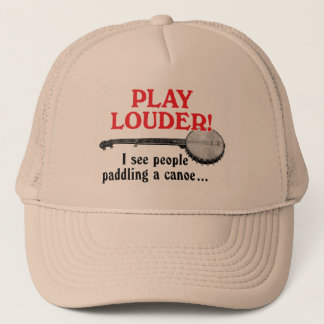 Play Louder Trucker Hat