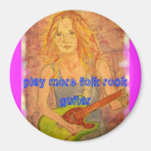 play more folk rock guitar magnet
