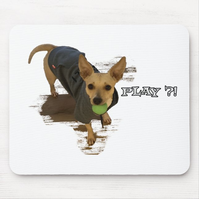 Play?! Mouse Pad (Front)