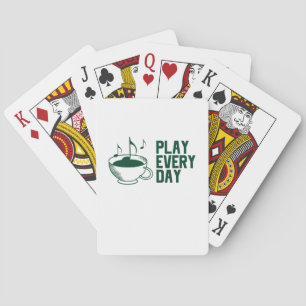 Play Music Everyday Playing Cards