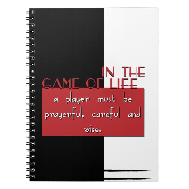Play or Stay Home Notebook (Front)