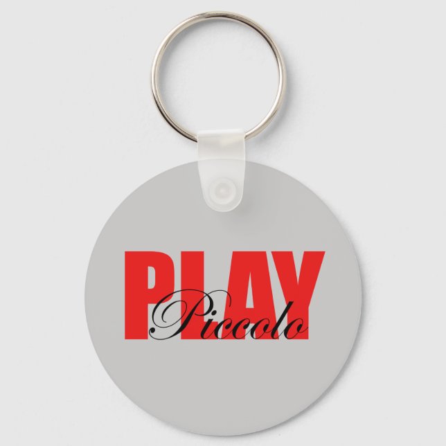 Play Piccolo Key Ring (Front)