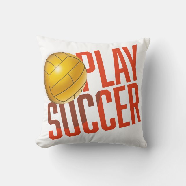 Play Soccer Cushion (Front)