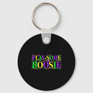 Play some boosie mardi gras louisiana new orleans key ring