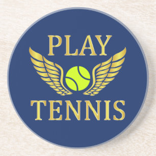 Play tennis coaster