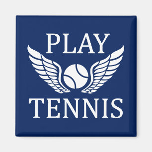 Play tennis magnet