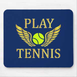 Play tennis mouse pad