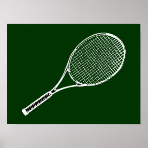 play tennis poster