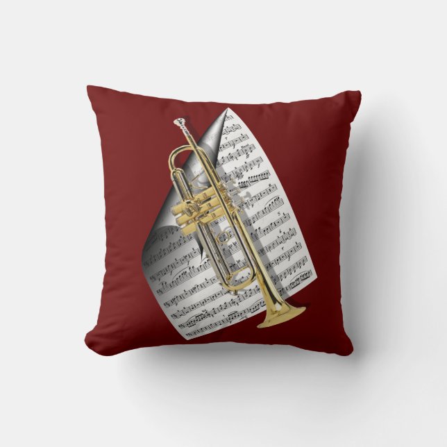 Play that Jazz... Cushion (Front)