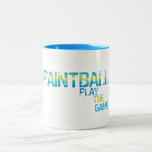 Play The Game Paintballers Mug