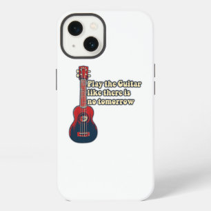 Play the guitar like there is no tomorrow. retro iPhone 13 case