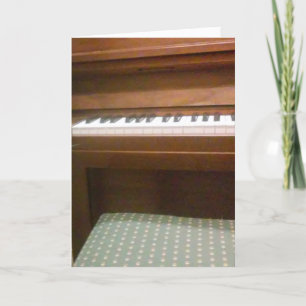 "Play the Tune" Birthday Card