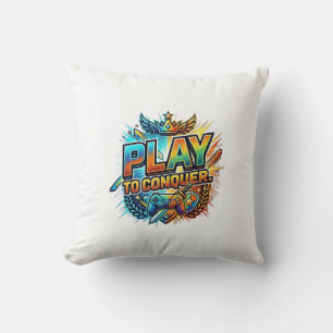 Play to Conquer Cushion