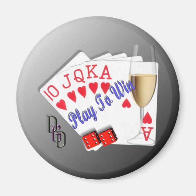 Play to Win Magnet (Front)