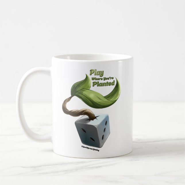 Play Where You're Planted Mug (Left)