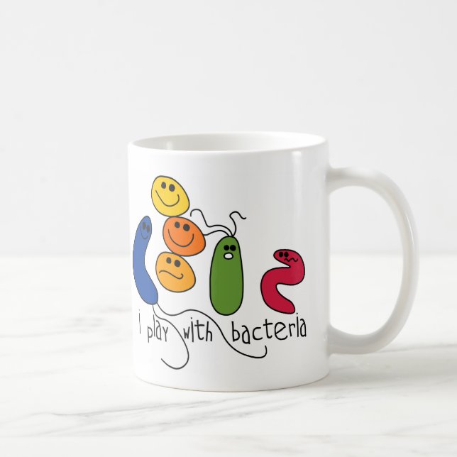 Play with bacteria coffee mug (Right)