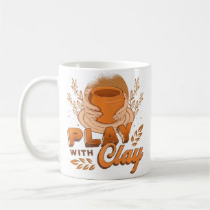 Play With Clay Pottery Coffee Mug