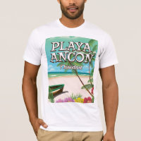 Playa Ancón Trinidad travel poster