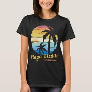 Playa Bledito - Tropical Vintage Sunset, Cabo San  T-Shirt