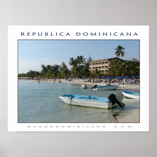Playa Boca Chica Poster (Front)