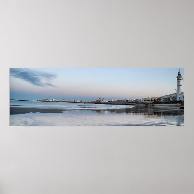 Playa de Santa María del Mar , Cádiz Poster (Front)