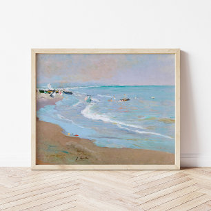 Playa de Valencia   Joaquín Sorolla Poster