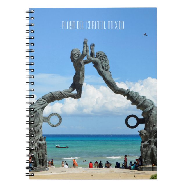 Playa del Carmen Cancun Vacation Travel Journal (Front)