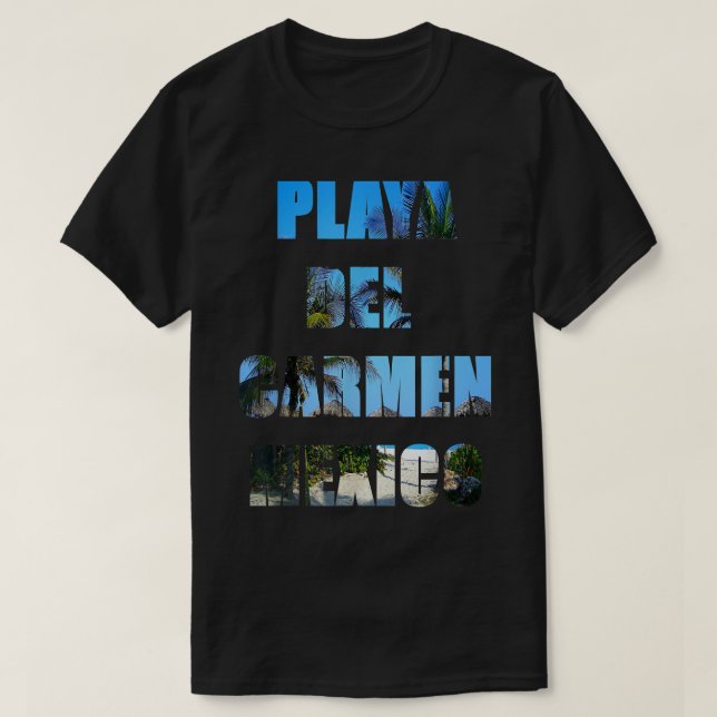 Playa del Carmen Meico Tee  (Design Front)