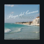 Playa del Carmen Mexico Beach Travel Fridge Magnet<br><div class="desc">Tip: dated magnets are a fun way to keep a chronology of your travels and Zazzle makes it easy to add a date.</div>
