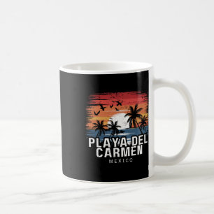 Playa Del Carmen Mexico Surfing Surfer Coffee Mug