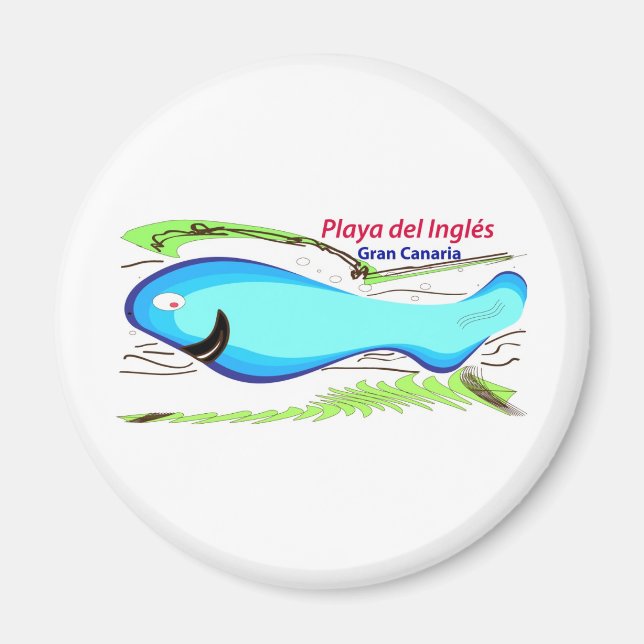 Playa del Ingles Gran Canaria Magnet (Front)