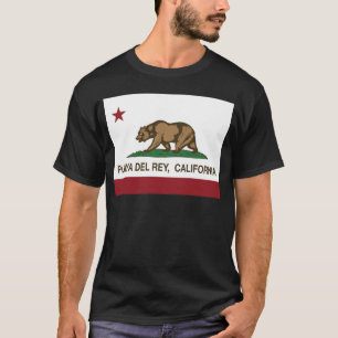 playa del rey california flag T-Shirt