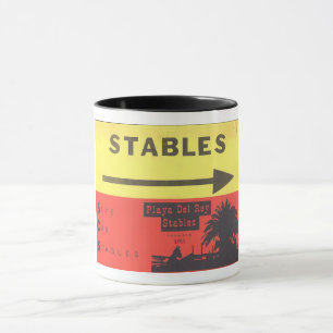 Playa del Rey Stables, Founded 1911 Mug