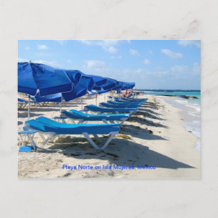 Playa Norte, Isla Mujeres, Mexico Postcard