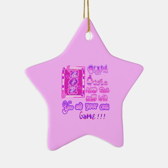 playa queen ceramic ornament (Right)