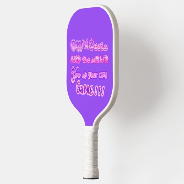 Playa queen pickleball paddle (Left)
