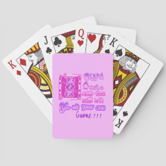Playa queen playing cards