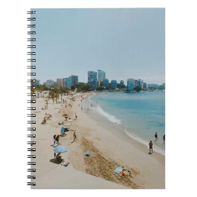 Playa San Juan - Alicante - Spain Notebook (Front)
