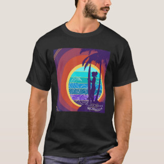 Playa Tola Rivas Nicaragua Map Artesanía Craft Sou T-Shirt