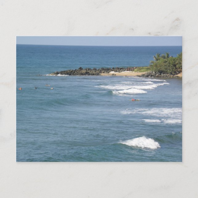 Playas de Puerto Rico Ricon Postcard (Front)