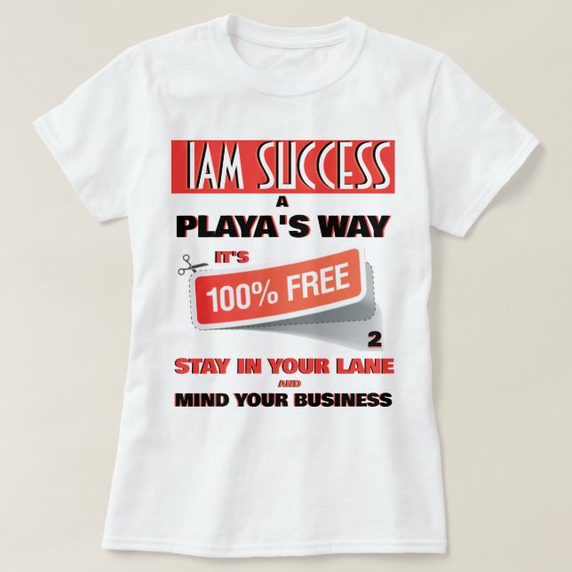 PLAYA'S WAY T-Shirt (Design Front)