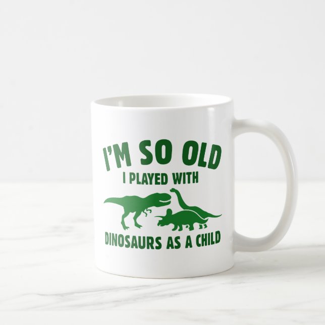 Played With Dinosaurs Coffee Mug (Right)