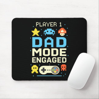 Player 1 Dad Mode Engaged Mouse Pad