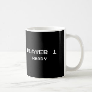 Player 1 ready coffee mug