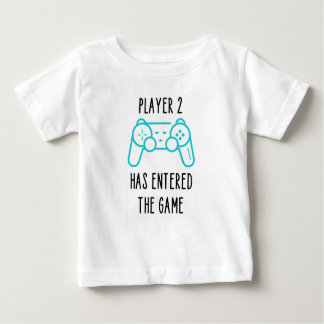 Player 2 Has Entered Game - Baby Announcemet Tee