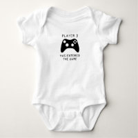Player 3 Has Entered the Game Video Game Baby
